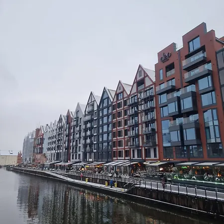 Birdnest Riverview Studio & Parking Apartment Gdansk